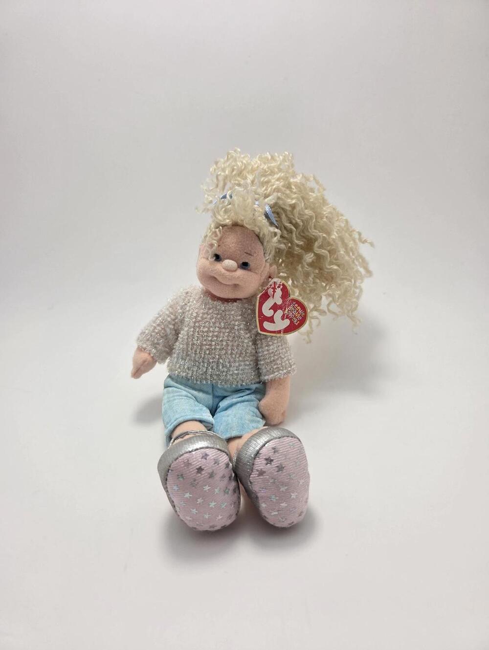 TY Teenie Boppers โSassy Starโ the Adorable Doll (9 inch) Creased Tag